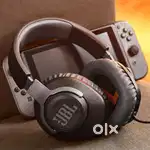 JBL Quantum 100 Wired Over Ear Gaming Headphones with Mic