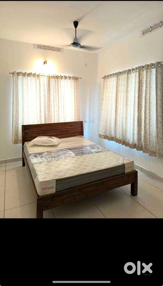 Furnished 3 bedroom flat at Akkulam, near Lulu mall