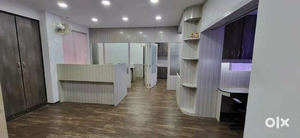 60 sq mtr Furnished Office Space for rent at Panaji Patto Rs 45k