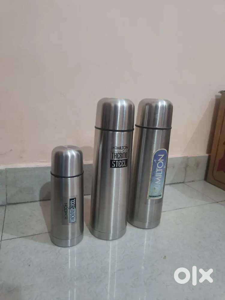 Milton thermosteel bottles 3 pcs 1000 ml, 500 ml & 350 ml