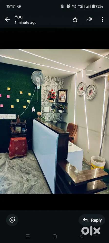 Office space fully furnished