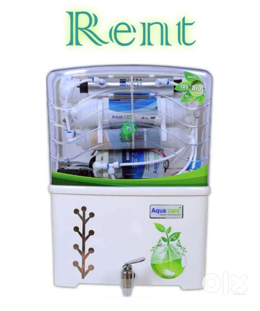 Ro water purifier available on rent