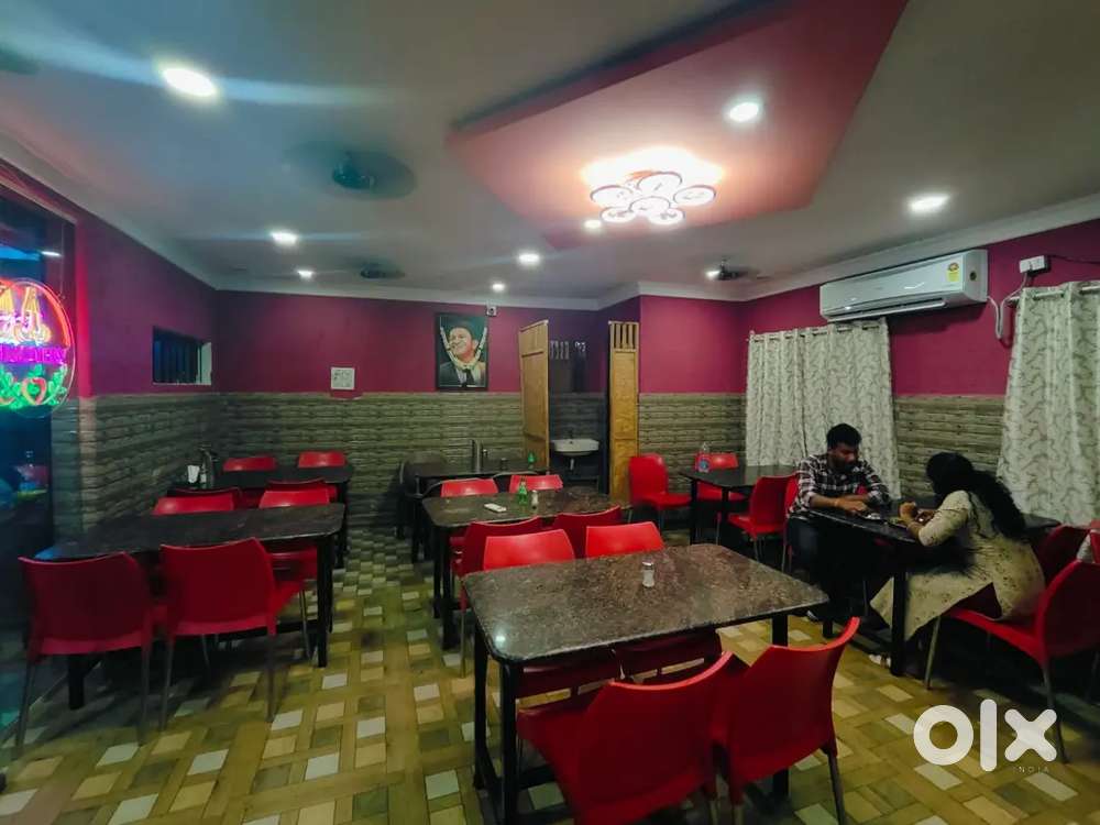 Fully furnished restaurant for rent sale
