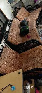 Curve iron sofa for sale