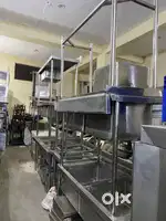All types of commercial restaurant kitchen equipments sinks tables