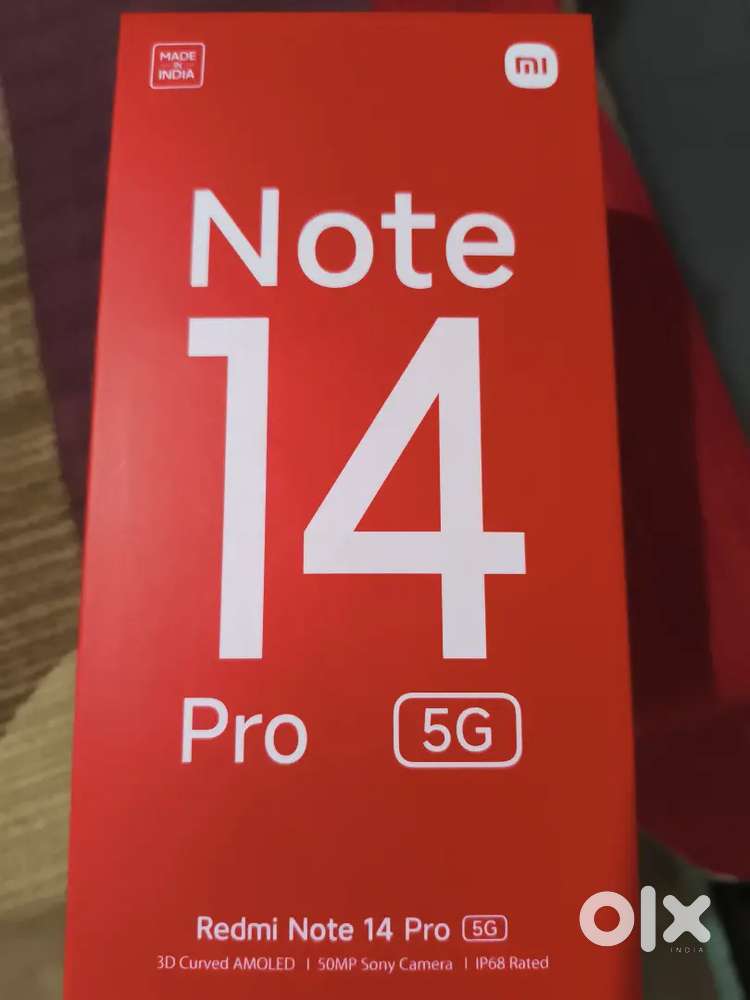 Redmi note 14pro 8/256 brand new condition 3 month