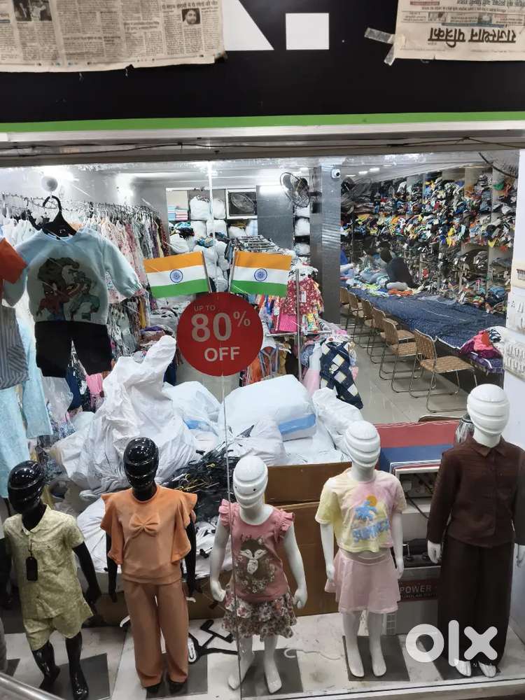 Salesman in store