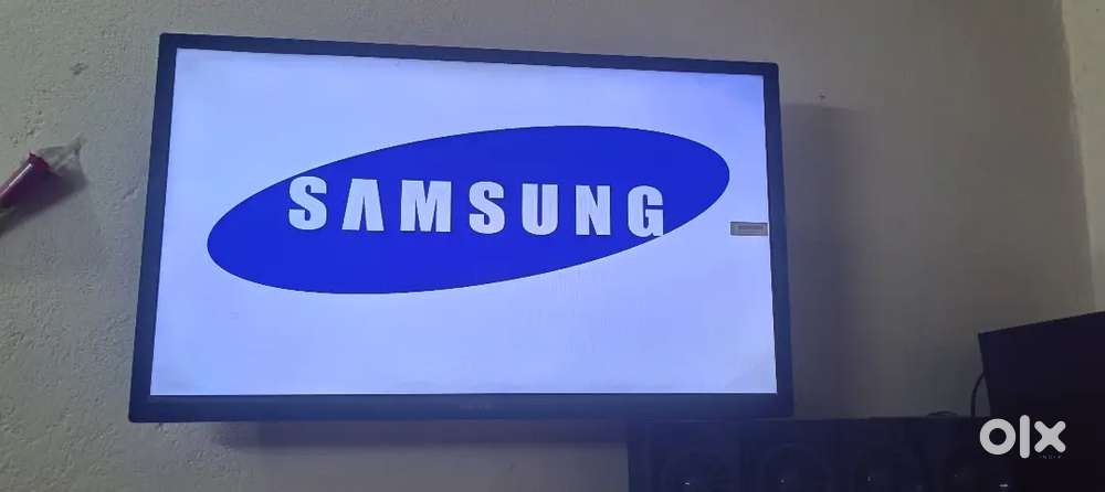 Samsung Smart tv with Zebronics home theatre 6200+2500
