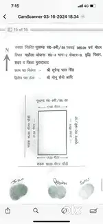 Plot sale for Buddi Bihar sector 9B