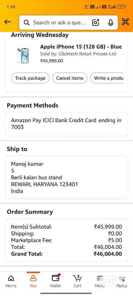I phone 15 and 14 Sealed pack Without open box