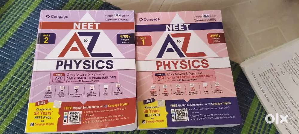 A to Z cengage physics Neet book both 11th and 12th std