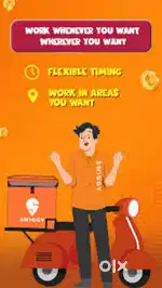 Hiring part time food delivery riders in Visakhapatnam earn upto 25k