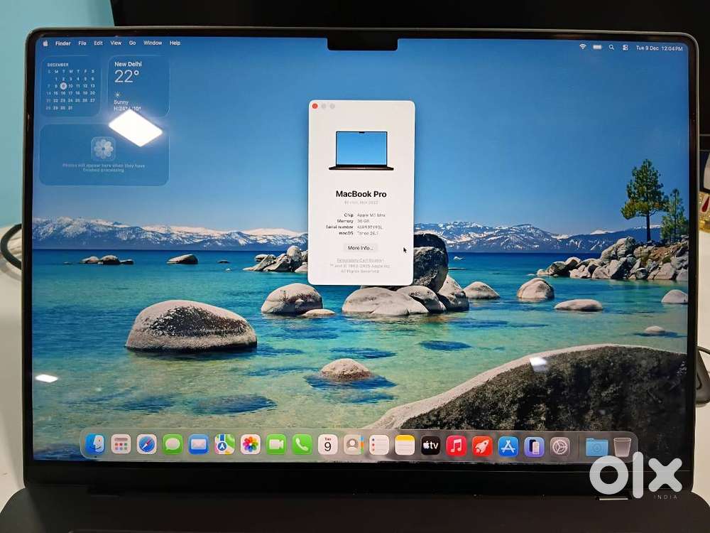 MacBook Pro M3 Pro Max 16 inch, Ram 36Gb /1TB, Apple Care June 2027