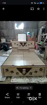 It's Newly Manufacturing With Storage BED