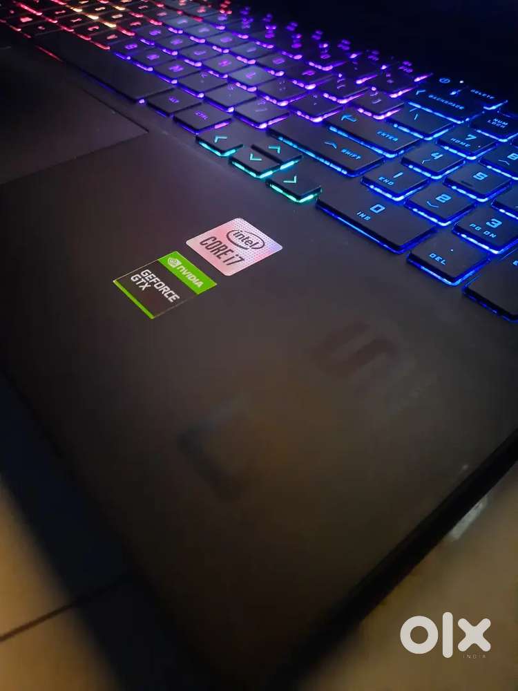 HP Omen - i7 10th Gen - 4 GB Nvidia DDR6 GTX 1650 Ti Graphics