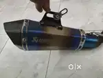 Akrapovic rainbow silencer with DB killer with full pipe system