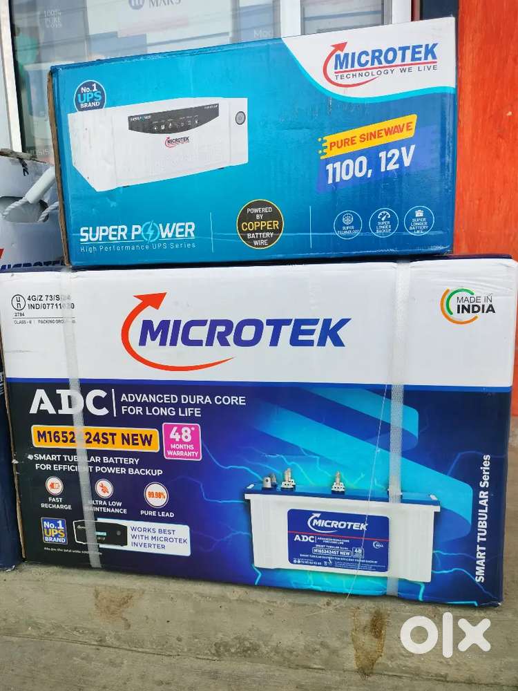 Inverter battery 1100va&100ah