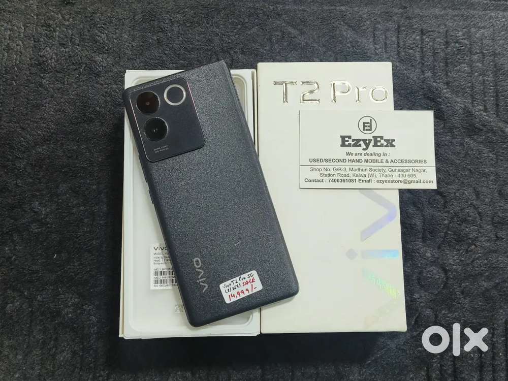 EZYEX SALE - Vivo T2 Pro 5G (8/256 GB) Full Working Available FollowUs