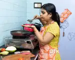 Female cooking assistant