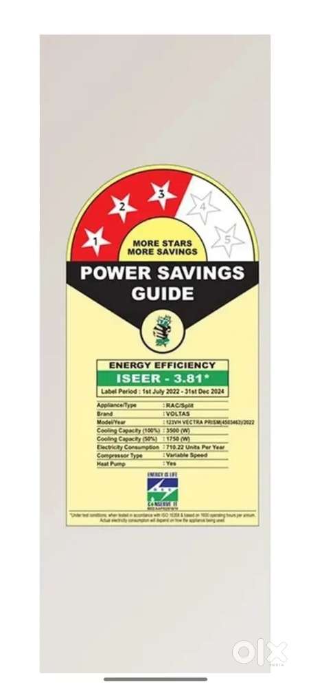 Voltas AC 1 Ton – Remote & App Control