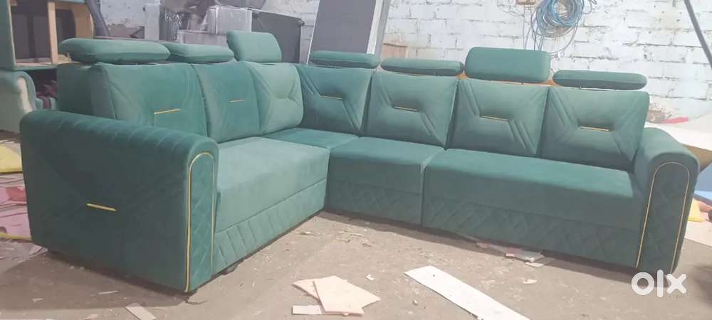 L shape Sofa with premium model available in Starf Furniture