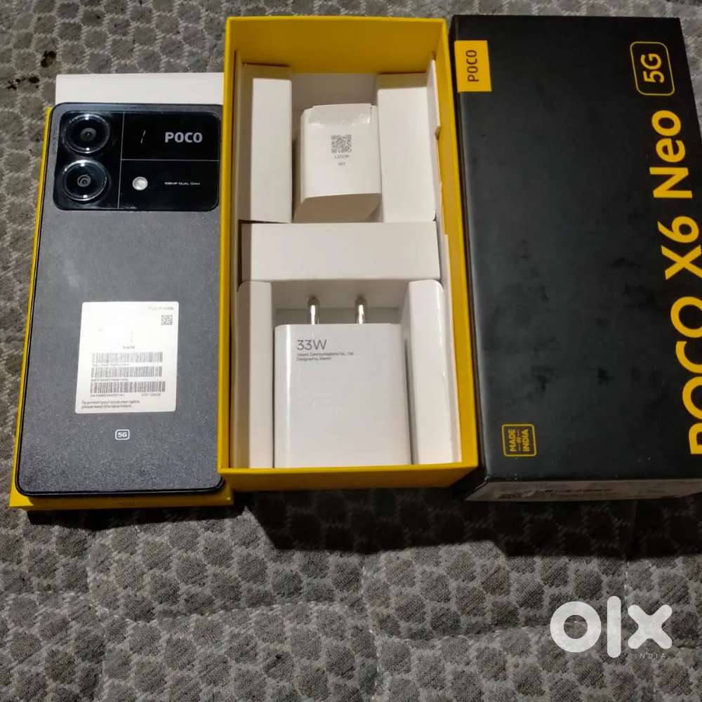 Poco x6 neo 8gb ram 128 gb internal urgent sale