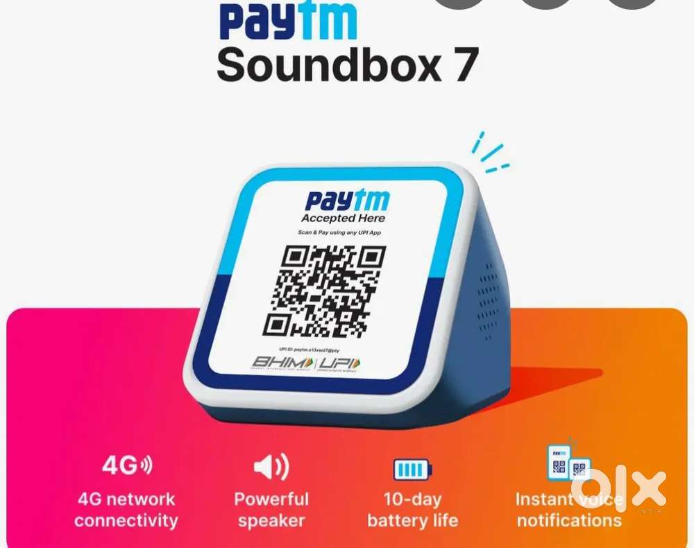 Paytm sound box
