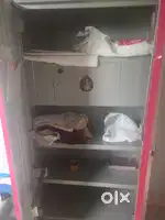 Two-door steel almirah/wardrobe