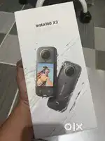 Insta360 X3 Action 360 Degree Camera Black Used