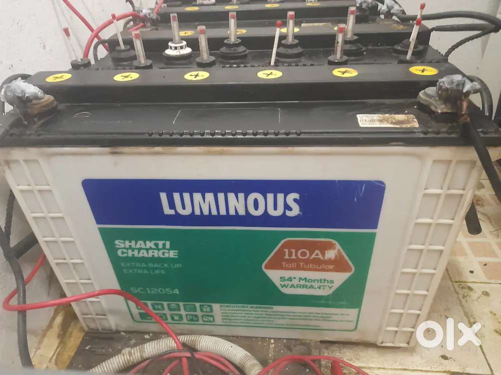 Inverter  3.5 kv Ups  and 4 batteries