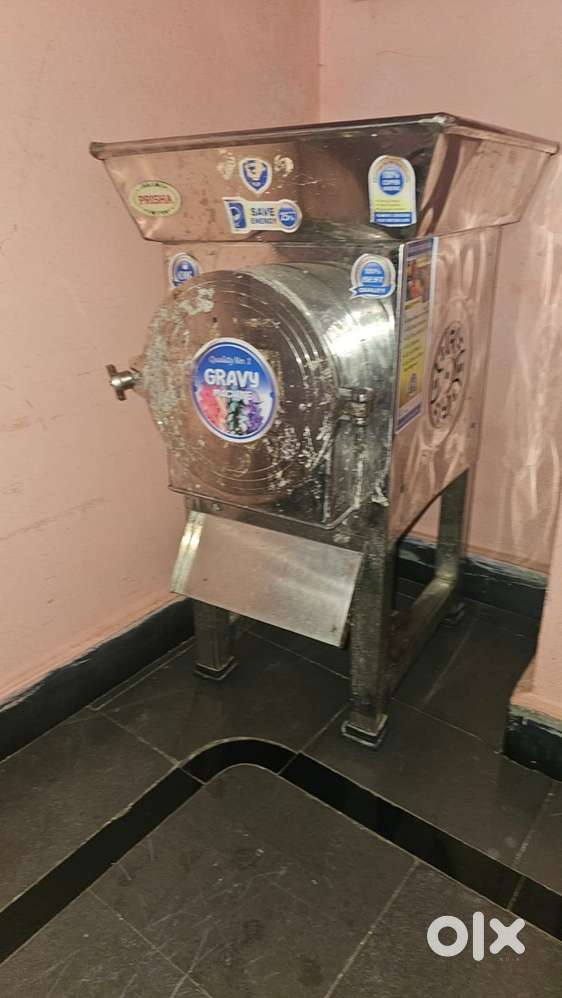 Ginger &garlic paste machine