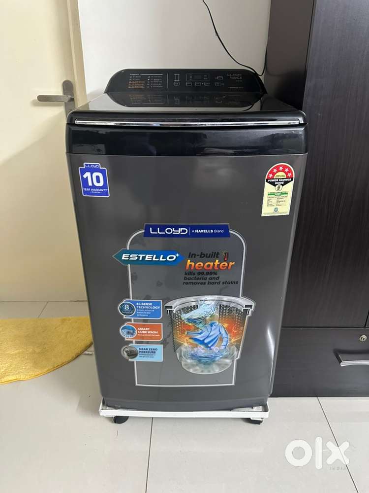 Lloyd 8kg Fully Automatic Washing Machine with In-Built Heater