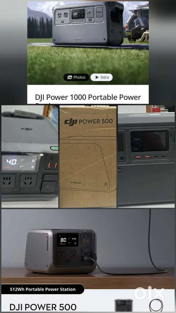 DJI Power 1000 V2 , 500 Portable Power Station