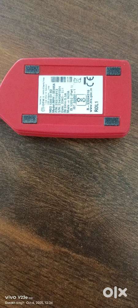 Biometric device marpho l1 device