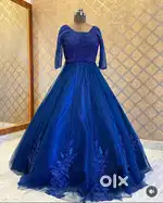WEDDING GOWN/RECEPTION GOWN/BRIDAL GOWN/WEDDING DRESS/MARRIAGE GOWN