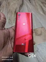 LG velvet display lines exchange okay