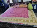 One king size one queen size one Cupboard two chair