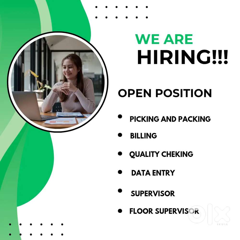 WE ARE HIRING FOR DATE ENTRY OPERATOR