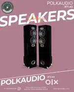 POLKAUDIO  RTi--A5  SPEAKERS  CODE 9 AV STUDIO