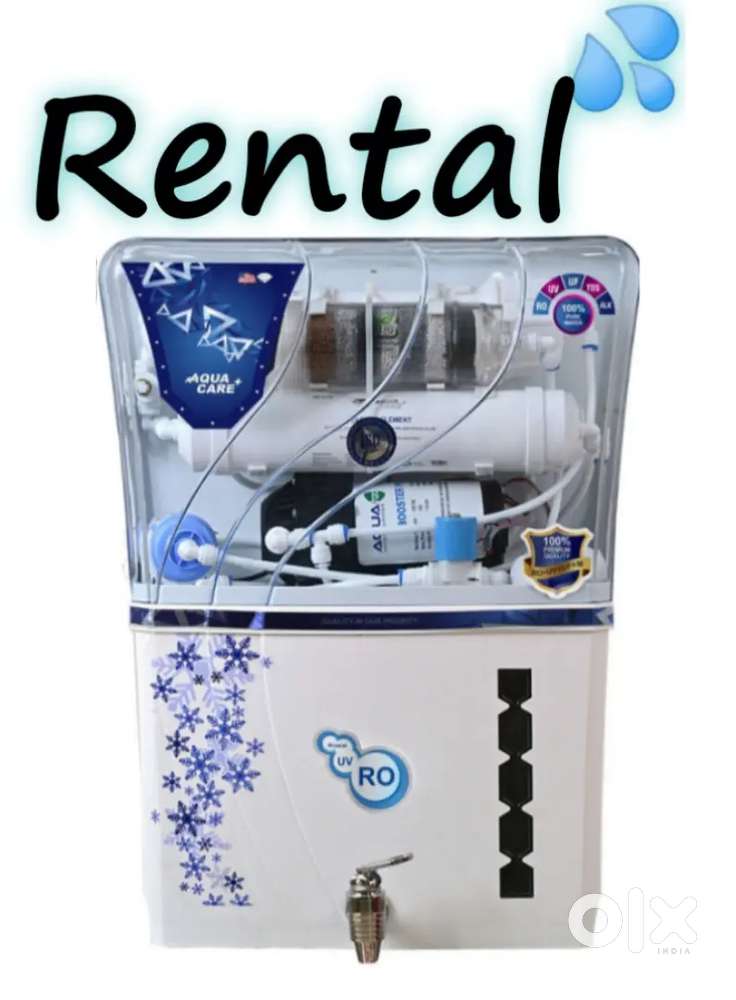 Ro water purifier available on rent