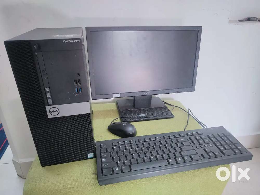 Desktop Computer / i5 6th Gen /8GB RAM /128GB SSD/ 500GB HDD/ 19 Disp