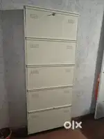 Shoe rack powder coated