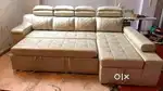 L shape sofa cumbed with lounge storage double header in starf furnit