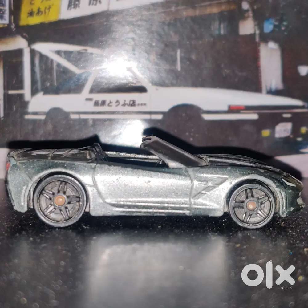 Hot wheels 2015 workshop - 14 corvette stingray (silver)