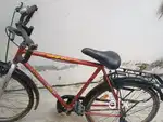 Hercules axn cycle red colour