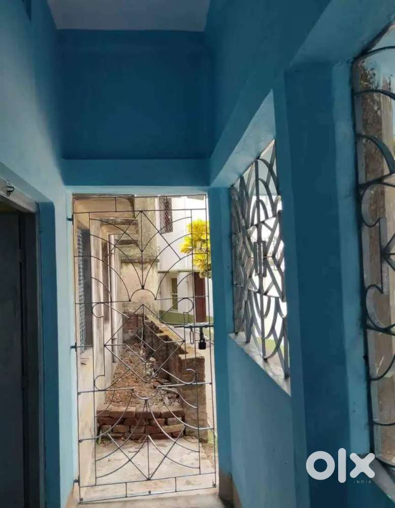 A 3 bhk shared and separated house, with 2 wheeler parking.