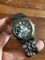 Vintage rare seiko mickey mouse 50th anniversary quartz watch.