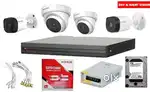CP Plus 2.4MP 2 Pcs Outdoor, 2 Pcs Full HD Camera  kit