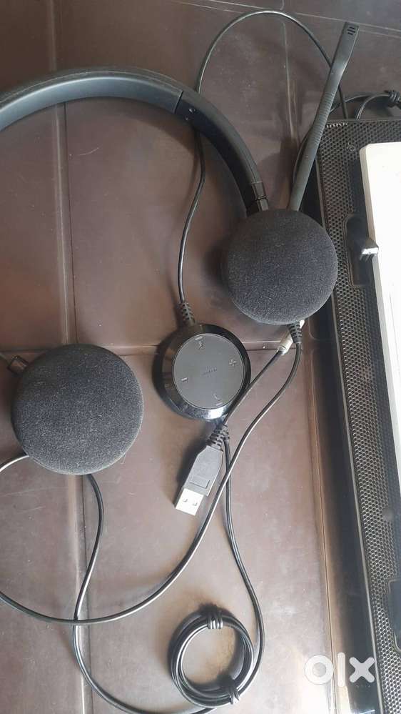 Jabra HSC016 Wired Headset  (Black, On the Ear)