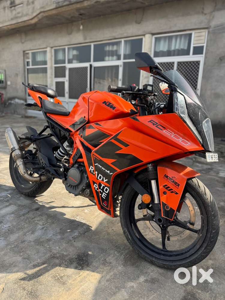 insatlled exhaust with bike